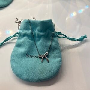 Discontinued Tiffany and Co. Bow Pendant